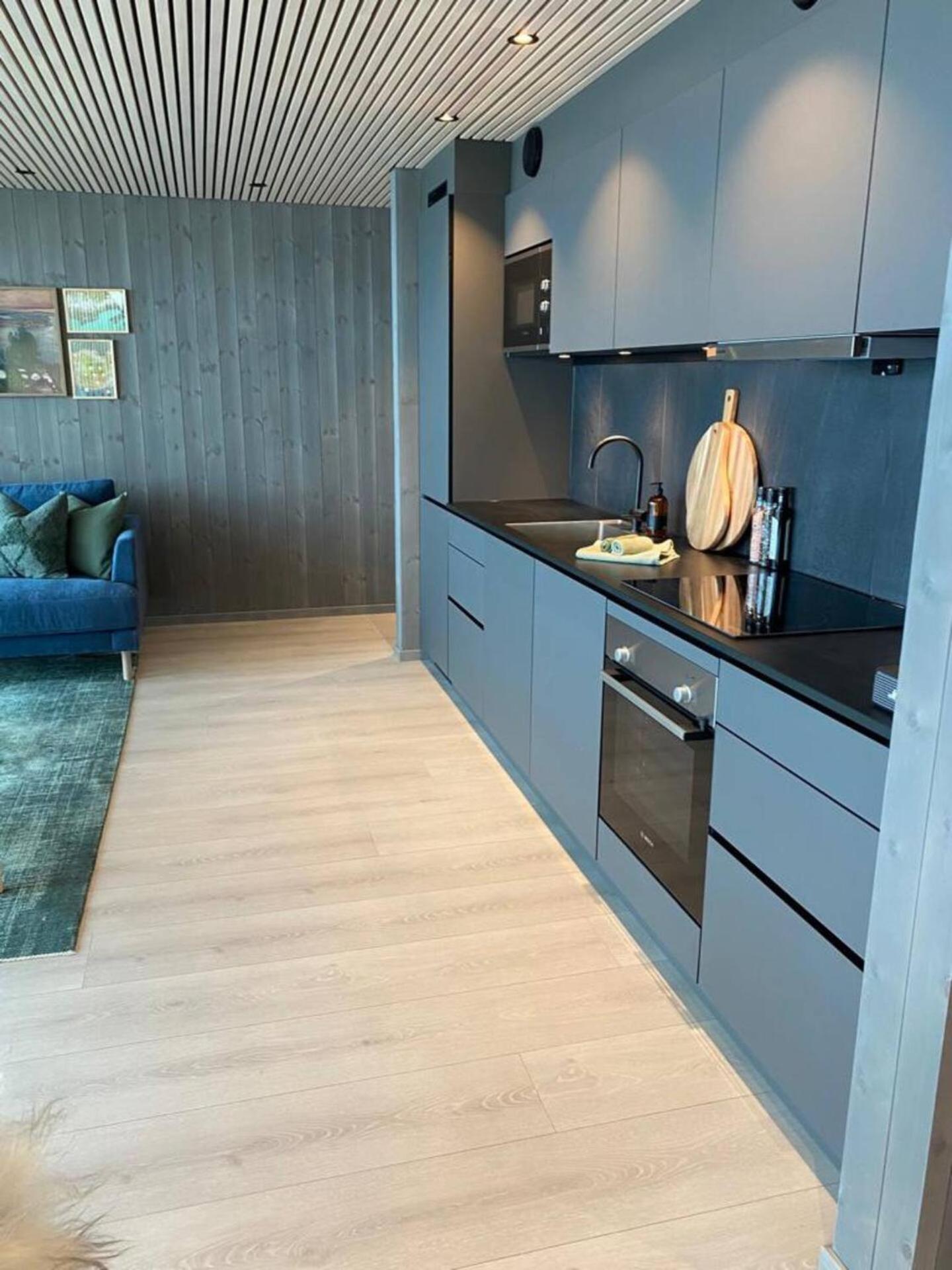 Waterfront Apartment With Panoramic Sea View Henningsvær Dış mekan fotoğraf